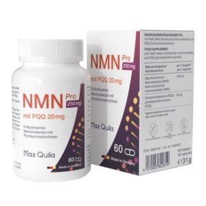 Max Quila NMN Pro Kapseln 250 mg+ PQQ