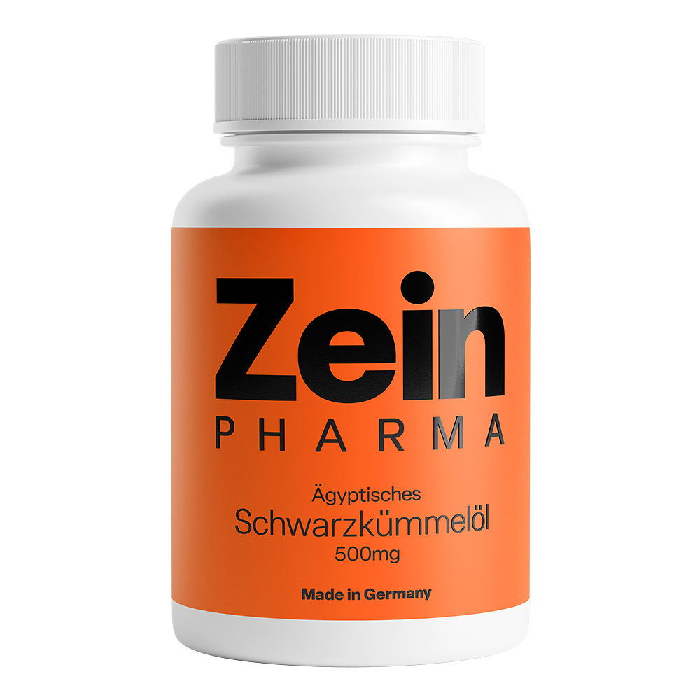 ZeinPharma Ägyptisches Schwarzkümmelöl Softgel-Kapseln 500 mg
