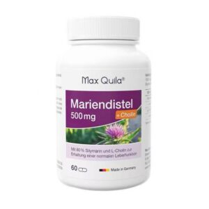 Max Quila Mariendistel Kapseln 500 mg + Cholin