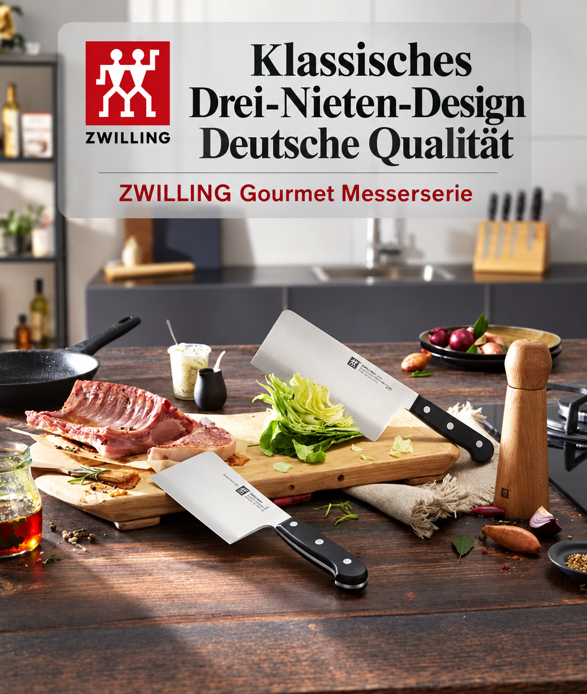 Zwilling Gourmet Messerset 2-tlg. - 图片 4