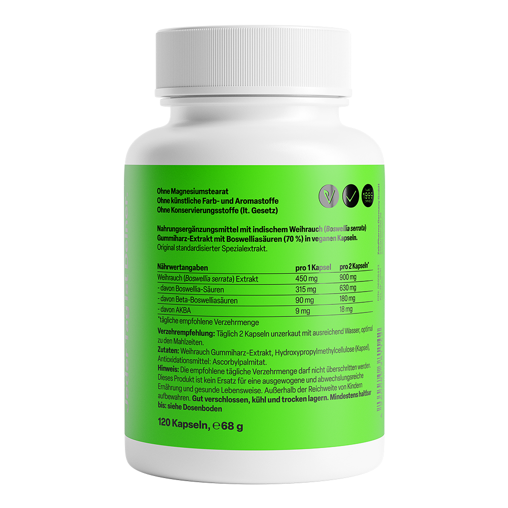 ZeinPharma Boswellia Weihrauch Kapseln 450 mg - 图片 2