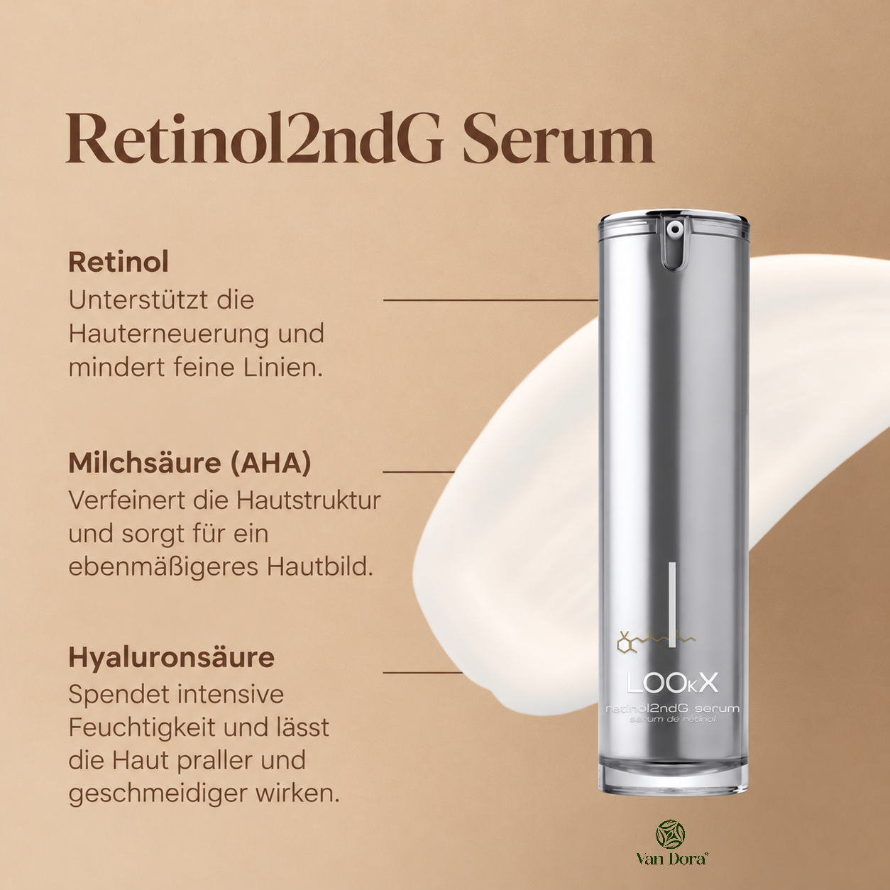 LOOkX Retinol2ndG serum 40 ml - 图片 2