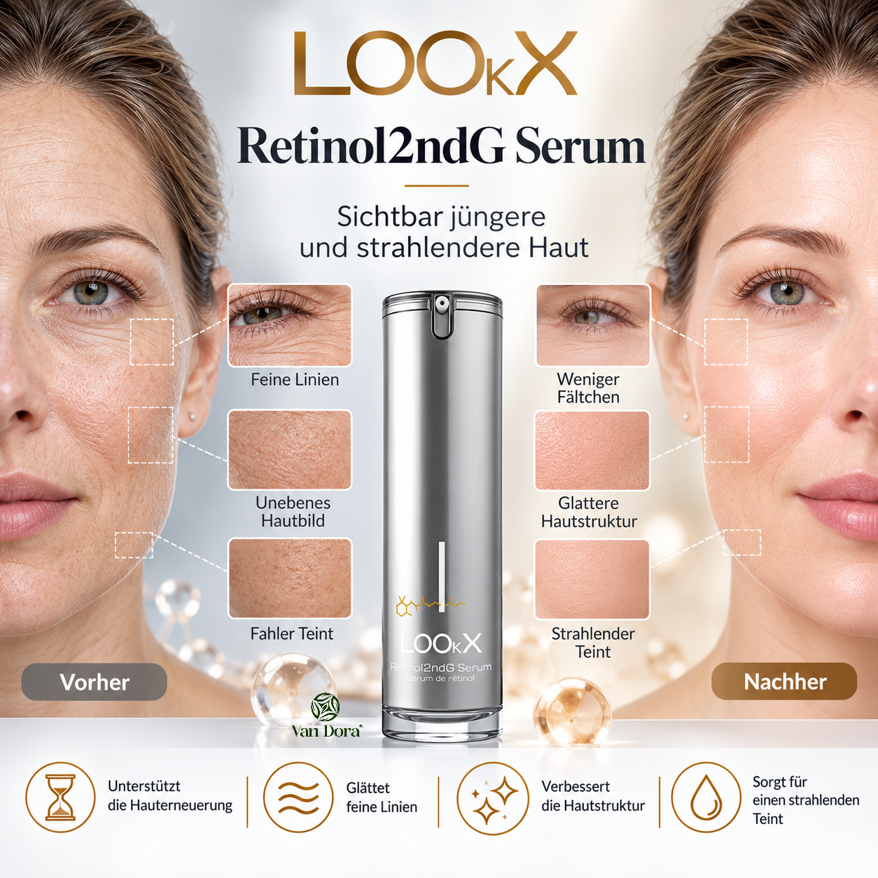 LOOkX Retinol2ndG serum 40 ml - 图片 7