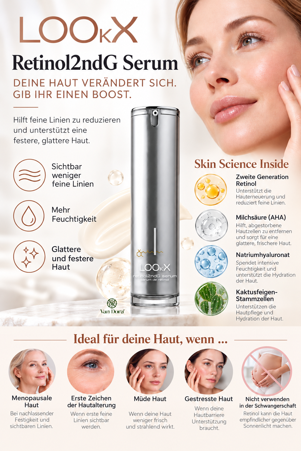 LOOkX Retinol2ndG serum 40 ml - 图片 8